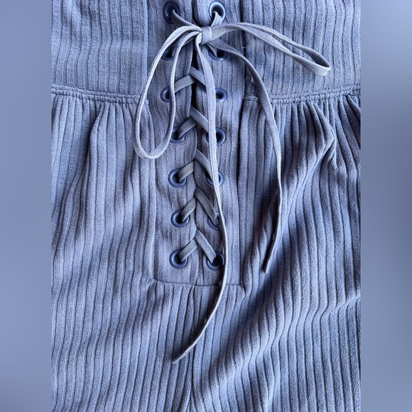 NEW FREE PEOPLE $68 FP Movement Lace-Up Comfort High-Waist 5.5” Shorts Sz M Cozy - Picture 2 of 11